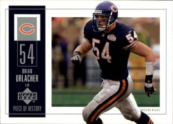 2002 UD Piece of History #16 Brian Urlacher Front