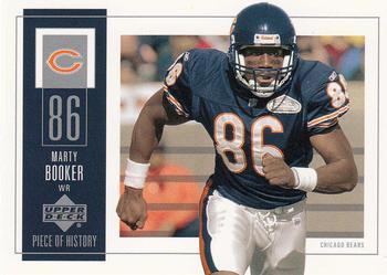 2002 UD Piece of History #19 Marty Booker Front