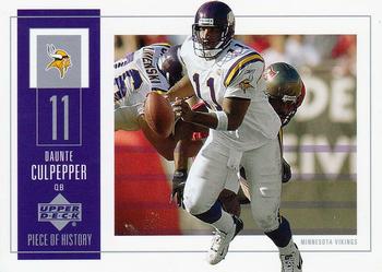 2002 UD Piece of History #53 Daunte Culpepper Front