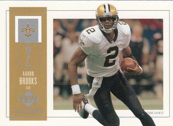 2002 UD Piece of History #60 Aaron Brooks Front