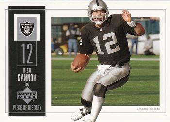 2002 UD Piece of History #71 Rich Gannon Front