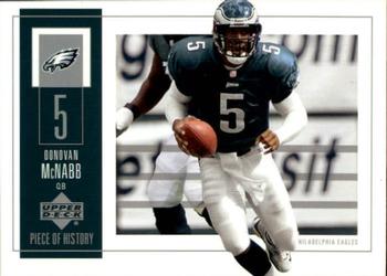 2002 UD Piece of History #73 Donovan McNabb Front