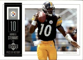 2002 UD Piece of History #79 Kordell Stewart Front