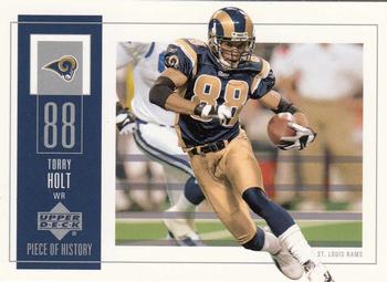 2002 UD Piece of History #92 Torry Holt Front