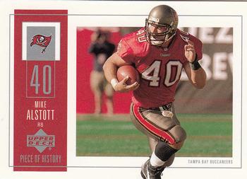 2002 UD Piece of History #95 Mike Alstott Front
