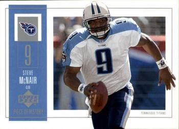 2002 UD Piece of History #98 Steve McNair Front