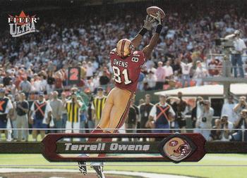 2002 Ultra #112 Terrell Owens Front