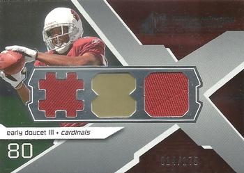 2008 SPx - Rookie Materials Jersey Number Dual 175 #RM-ED Early Doucet Front