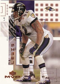2002 Upper Deck MVP #18 Ray Lewis Front