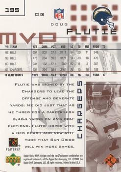 2002 Upper Deck MVP #195 Doug Flutie Back