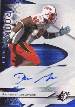 2008 SPx - Silver Holofoil Rookies #205 Dre Moore Front