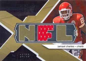 2008 SPx - Winning Materials NFL 99 #WM-JC Jamaal Charles Front