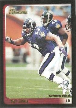 2003 Bowman #6 Ray Lewis Front