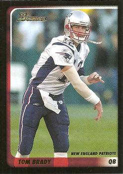 2003 Bowman #14 Tom Brady Front