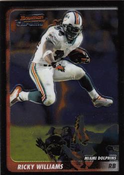 2003 Bowman Chrome #15 Ricky Williams Front