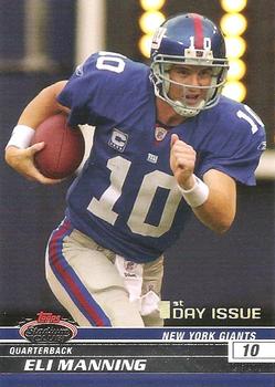 2008 Stadium Club - First Day Issue #6 Eli Manning Front