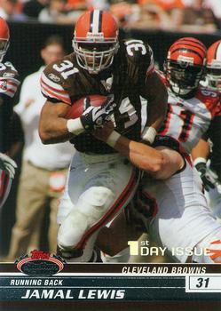 2008 Stadium Club - First Day Issue #42 Jamal Lewis Front