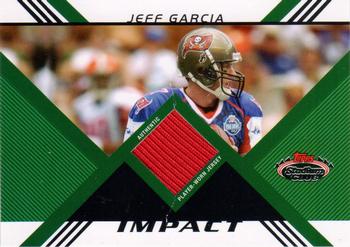 2008 Stadium Club - Impact Relics #IR-JG Jeff Garcia Front