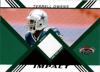 2008 Stadium Club - Impact Relics #IR-TO Terrell Owens Front