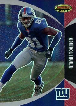 2003 Bowman's Best #70 Amani Toomer Front