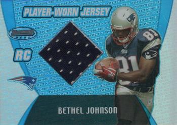 2003 Bowman's Best #98 Bethel Johnson Front