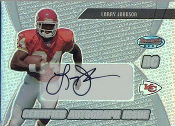 2003 Bowman's Best #162 Larry Johnson Front