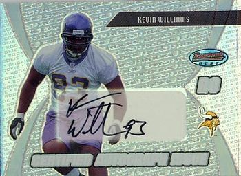 2003 Bowman's Best #168 Kevin Williams Front