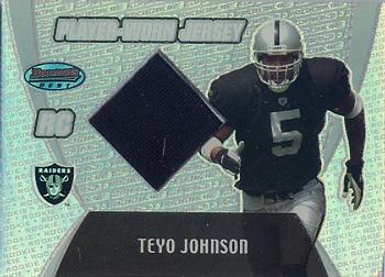 2003 Bowman's Best #97 Teyo Johnson Front