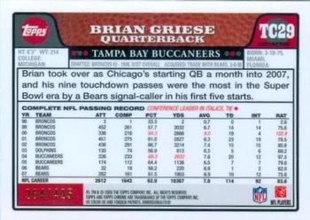 2008 Topps Chrome - Copper Refractors #TC29 Brian Griese Back