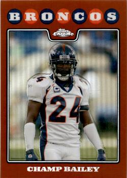 2008 Topps Chrome - Copper Refractors #TC118 Champ Bailey Front