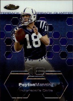 2003 Finest #9 Peyton Manning Front