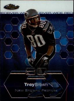 2003 Finest #33 Troy Brown Front