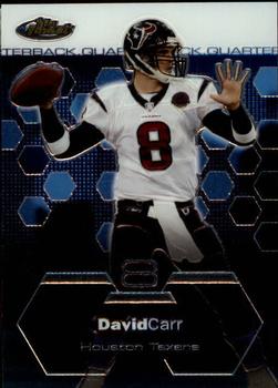 2003 Finest #43 David Carr Front