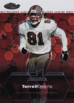 2003 Finest #56 Terrell Owens Front