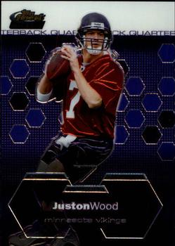 2003 Finest #63 Juston Wood Front