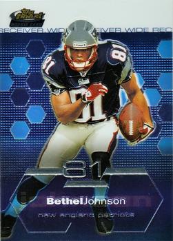 2003 Finest #71 Bethel Johnson Front