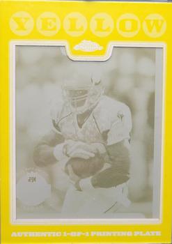 2008 Topps Chrome - Printing Plates Yellow #TC133 Adrian Peterson Front
