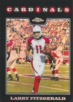 2008 Topps Chrome - Refractors #TC86 Larry Fitzgerald Front