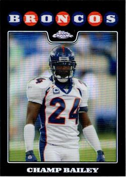 2008 Topps Chrome - Refractors #TC118 Champ Bailey Front