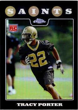 2008 Topps Chrome - Refractors #TC267 Tracy Porter Front