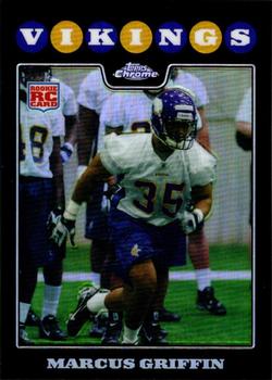 2008 Topps Chrome - Refractors #TC272 Marcus Griffin Front