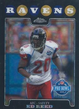 2008 Topps Chrome - Xfractors #TC150 Ed Reed Front