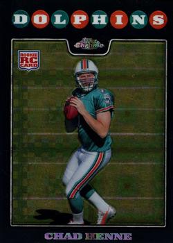 2008 Topps Chrome - Xfractors #TC169 Chad Henne Front
