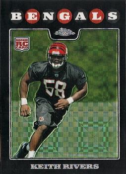 2008 Topps Chrome - Xfractors #TC252 Keith Rivers Front