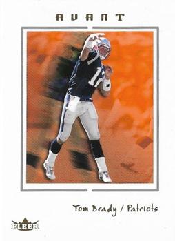 2003 Fleer Avant #50 Tom Brady Front