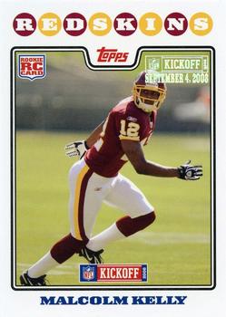 2008 Topps Kickoff - Silver Holofoil #193 Malcolm Kelly Front