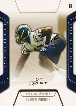 2003 Flair #107 Andrew Pinnock Front