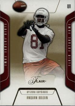 2003 Flair #118 Anquan Boldin Front