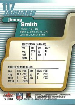 2003 Fleer Focus #117 Jimmy Smith Back