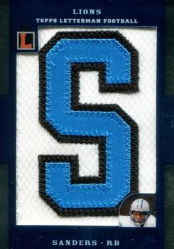 2008 Topps Letterman - Patches #LP-BS Barry Sanders Front